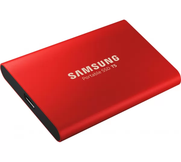 Внешний SSD диск 1Tb Samsung T7 красный MU-PC1T0R/WW