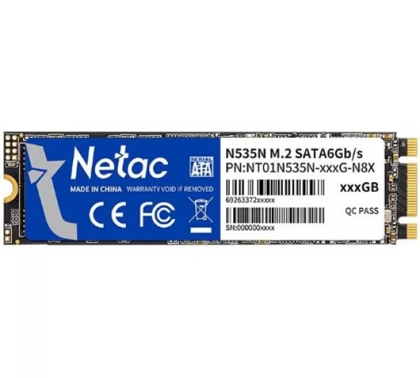SSD диск m.2 256Gb Netac N535N (NT01N535N-256G-N8X)