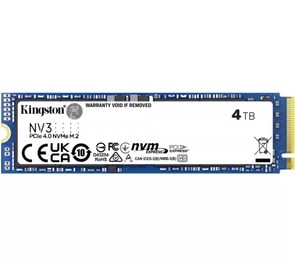SSD диск m.2 4Tb Kingston NV3 (SNV3S/4000G)