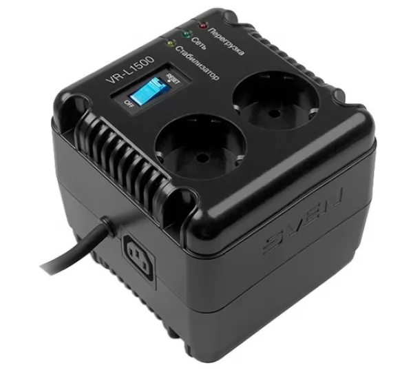 Стабилизатор напряжения Sven VR-L1500 Black