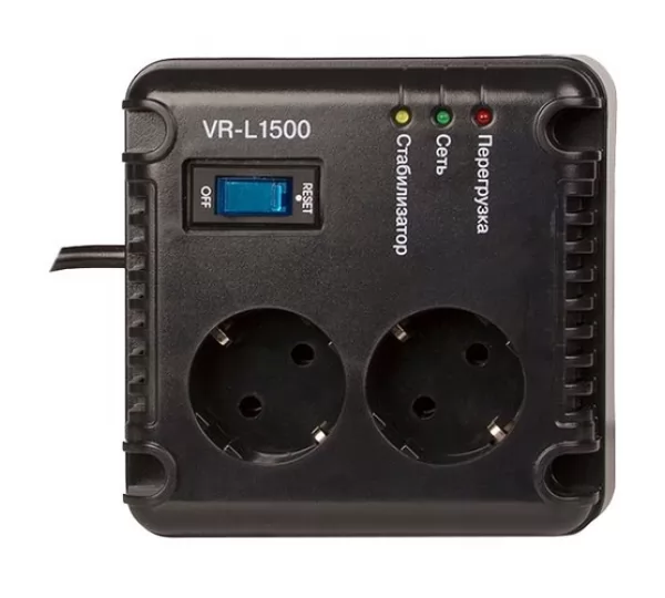 Стабилизатор напряжения Sven VR-L1500 Black