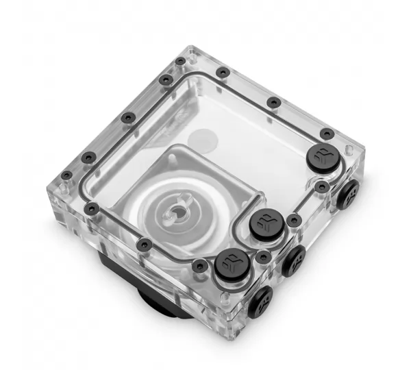 Помпа с резервуаром EK-Quantum Kinetic FLT 120 DDC PWM DRGB - Plexi