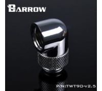Угловой фитинг Barrow TWT90-v2.5 Silver