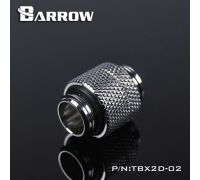 Прямой фитинг Barrow TBX2D-02 SILVER