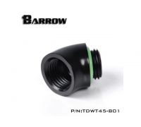Угловой фитинг Barrow TDWT45-V2 Black
