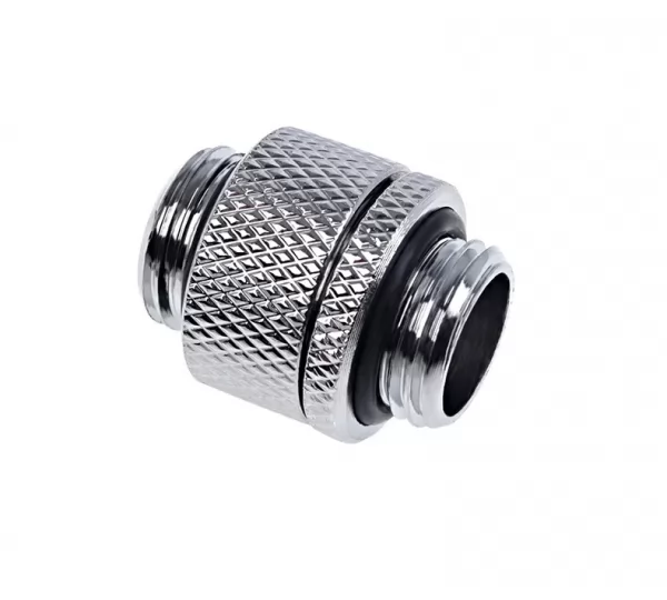 Поворотный адаптер Alphacool Eiszapfen double nippel rotatable - chrome