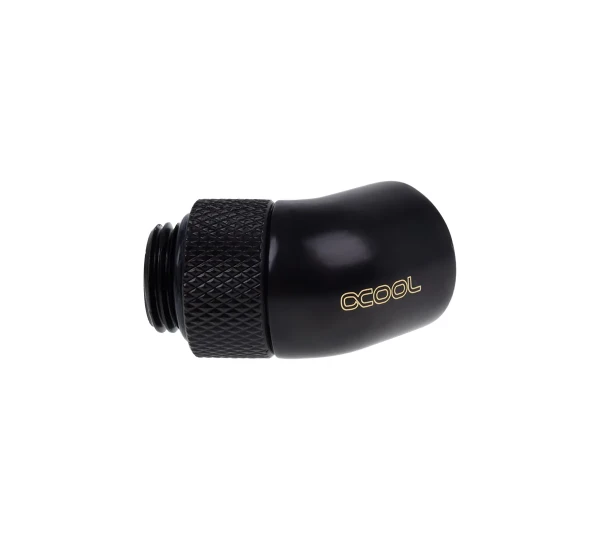 Угловой фитинг Alphacool Eiszapfen angle adapter 45° rotatable - Deep Black