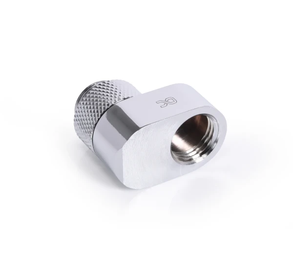 Поворотный адаптер Alphacool Eiszapfen 16mm off set fitting rotatable - chrome
