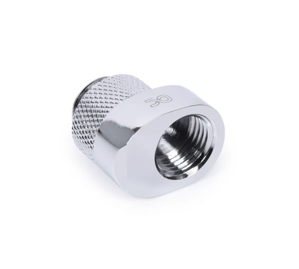 Поворотный адаптер Alphacool Eiszapfen 8mm off set fitting rotatable - chrome