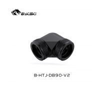 Угловой фитинг Bykski B-HTJ-DB90-V2 Black