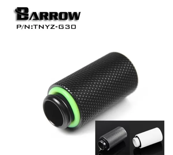 Прямой фитинг Barrow TNYZ-G30 Black
