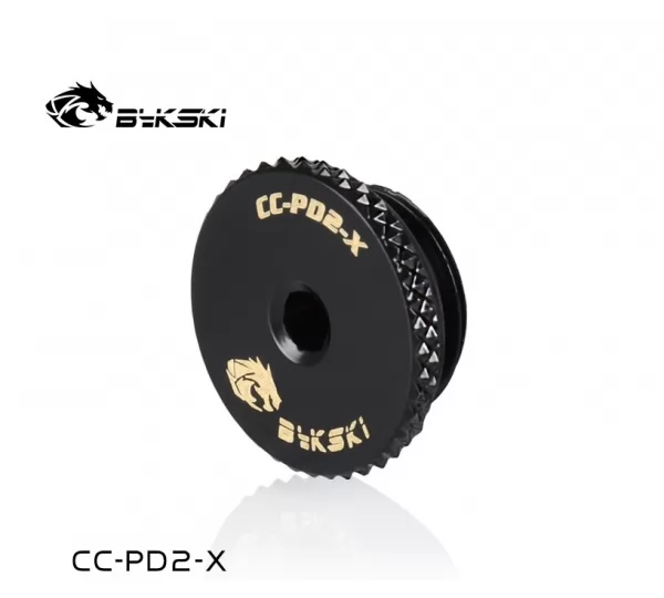 Заглушка Bykski CC-PD2-X Black