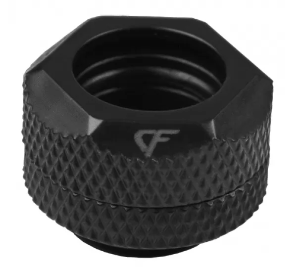 Фитинг для трубки Nanoxia Coolforce 16mm Black (CF-MGF1316G)