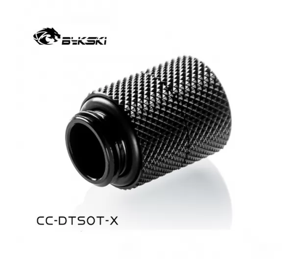 Прямой фитинг Bykski CC-DTSOT-X Black