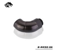 Угловой фитинг Bykski B-RD90-SK Black