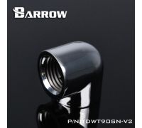 Угловой фитинг Barrow TDWT90SN-V2 Silver