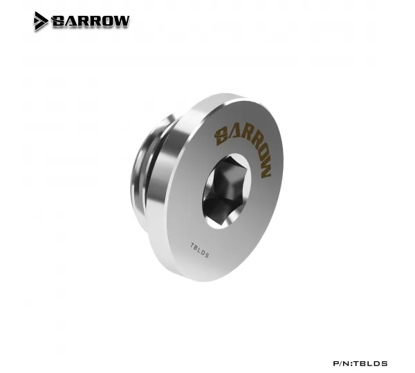 Заглушка Barrow TBLDS Silver