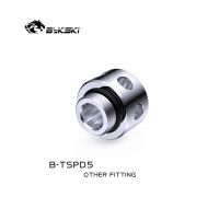 Фитинг анти-завихритель Bykski B-TSPD5 Silver