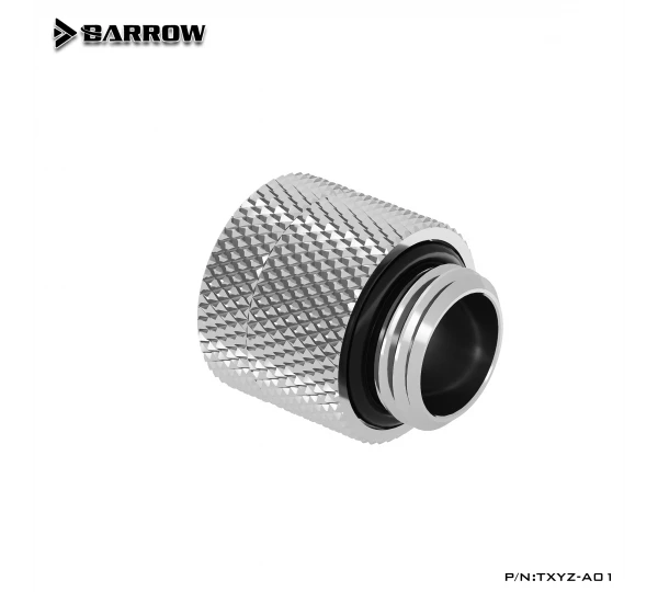 Прямой фитинг Barrow TXYZ-A01 Shiny silver