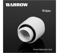 Прямой фитинг Barrow TBX2D-02 WHITE