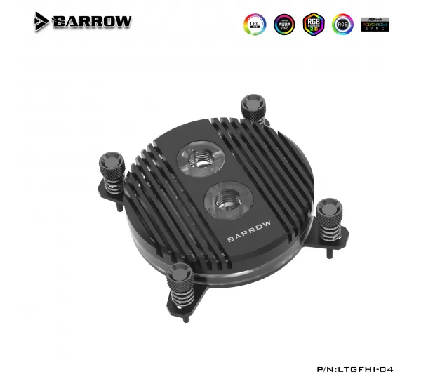 Водоблок Barrow LTGFHI-04 Classic Black