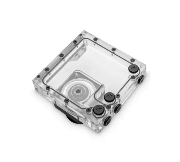 Помпа с резервуаром EK-Quantum Kinetic3 FLT 140 D5 PWM D-RGB - Plexi
