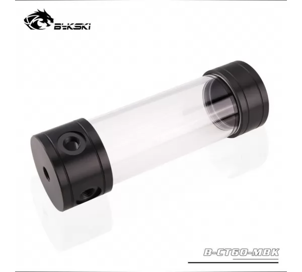 Резервуар Bykski B-CT60-MBK Black 200MM