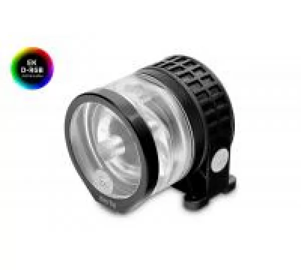 Помпа EK-Quantum Inertia D5 PWM D-RGB - Plexi