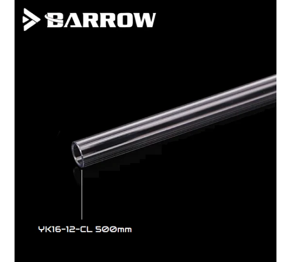 Трубка Barrow YK16-12-CL 16/12 500mm (Акрил)