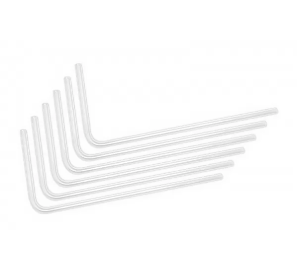 Трубки EK-Loop Hard Tube 16mm 0.8m Pre-Bent 90° - Acrylic (6шт)