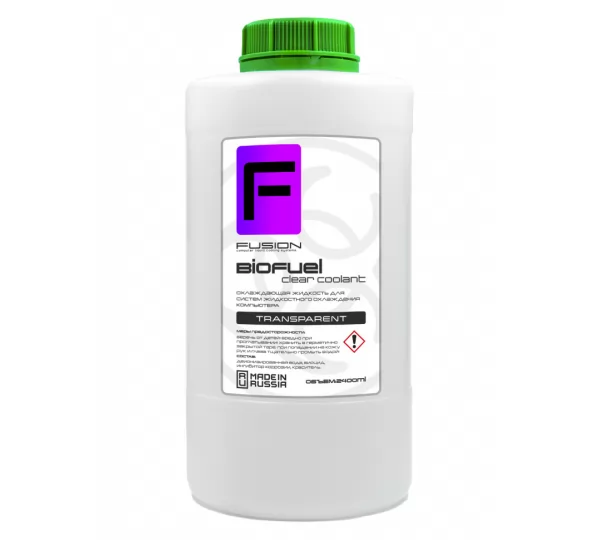 Жидкость FusionX Biofuel Clear Coolant 2.4L - Transparent (Объем 2.4л.)