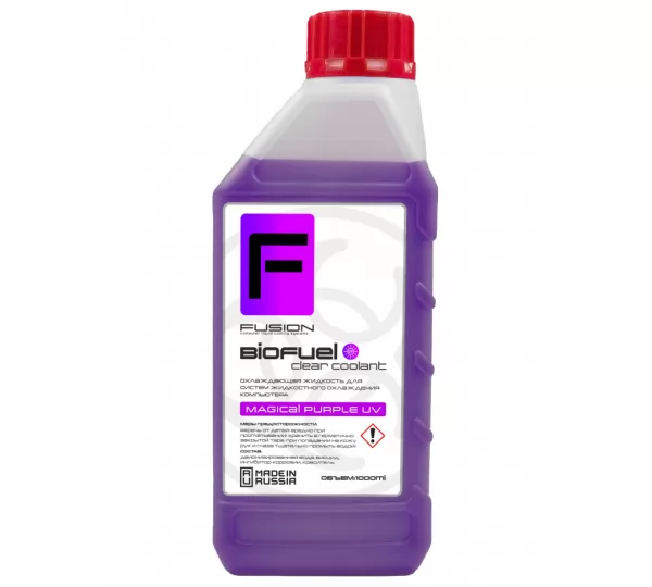 Жидкость FusionX Biofuel Clear Coolant - Magical Purple UV (Объем 1л.)