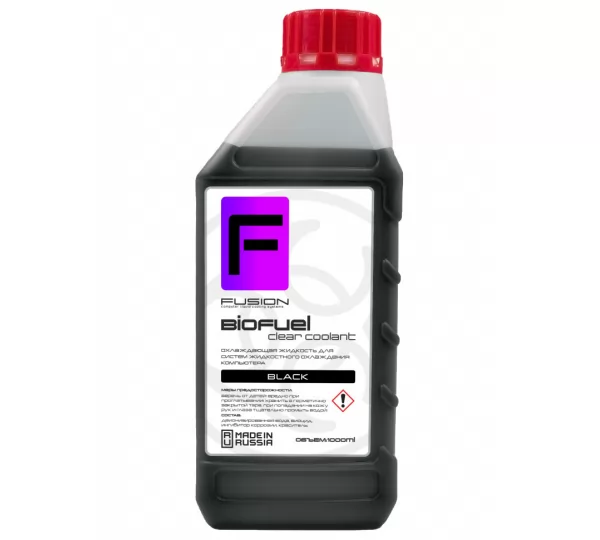 Жидкость FusionX Biofuel Clear Coolant - Black (Объем 1л.)