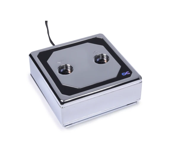 Водоблок Alphacool Eisblock XPX Aurora Edge - Full Brass Chrome Digital RGB