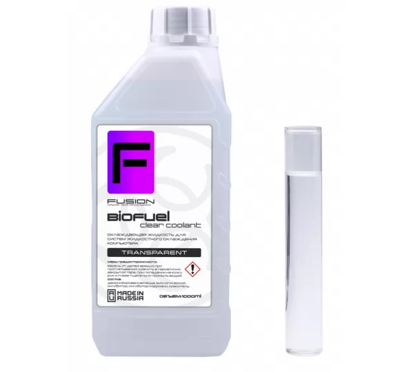 Жидкость Fusion Biofuel Clear Coolant - Transparent (Объем 1л.)