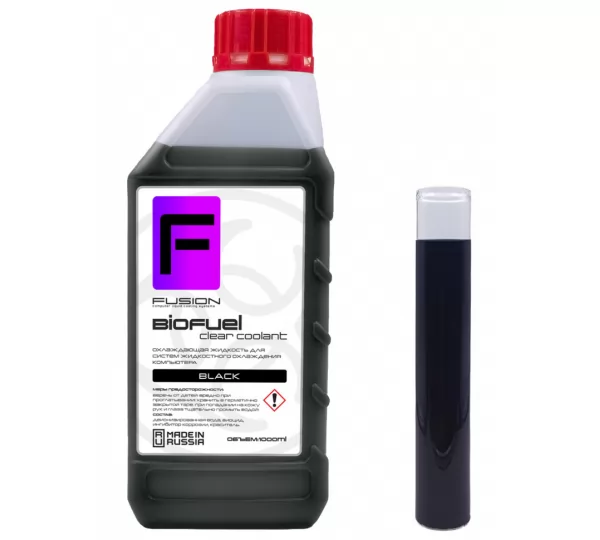 Жидкость Fusion Biofuel Clear Coolant - Black (Объем 1л.)