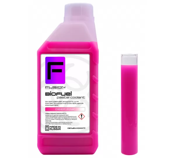 Жидкость Fusion Biofuel Pastel Coolant 1L - Deep Pink
