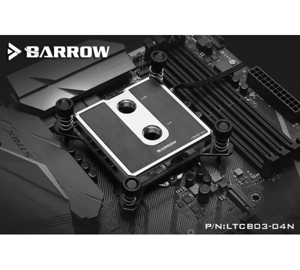 Водоблок Barrow LTCB03-04N Black