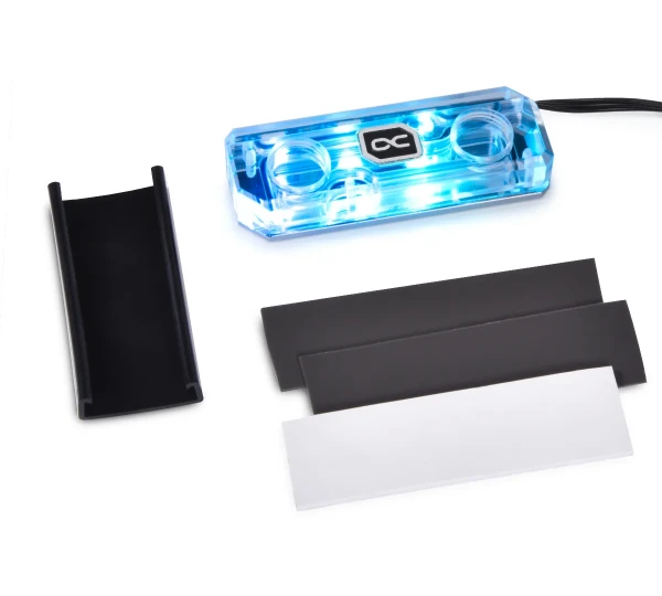 Водоблок Alphacool HDX Apex Acrylic aRGB M.2 2280 SSD Cooler