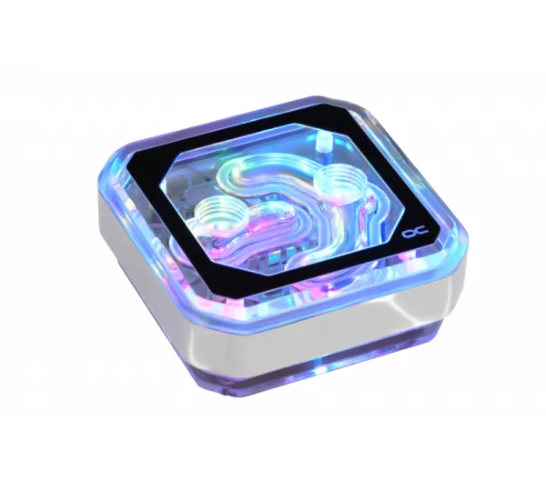 Водоблок Alphacool Eisblock XPX Aurora - Plexi Chrome Digital RGB