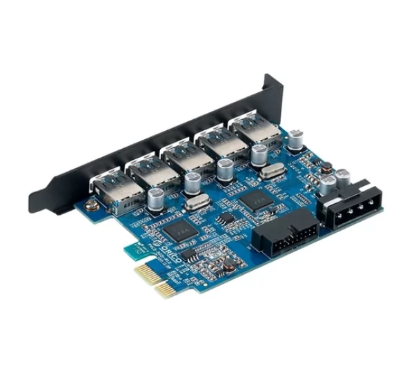 Контроллер USB Orico PVU3-5O2I (BOX)