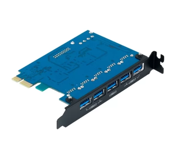 Контроллер USB Orico PVU3-5O2I (BOX)