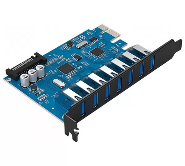 Контроллер USB Orico PVU3-7U (BOX)