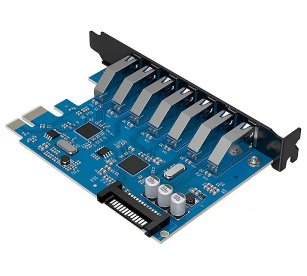 Контроллер USB Orico PVU3-7U (BOX)