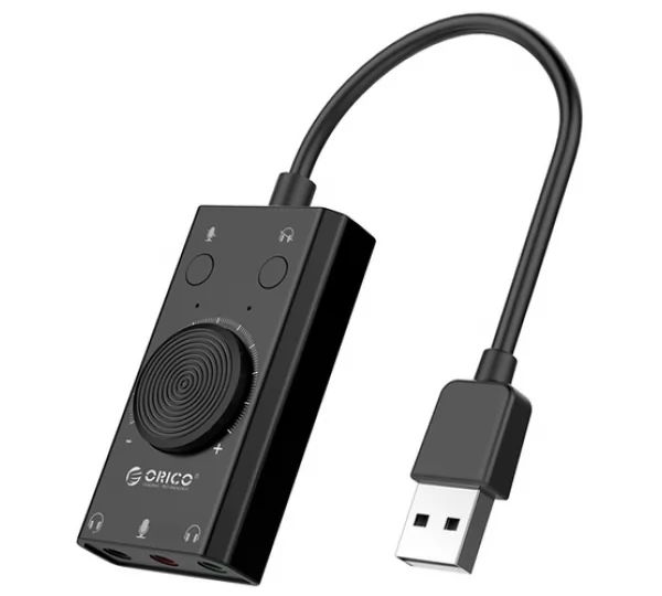 Звуковая карта Orico SC2-BK USB