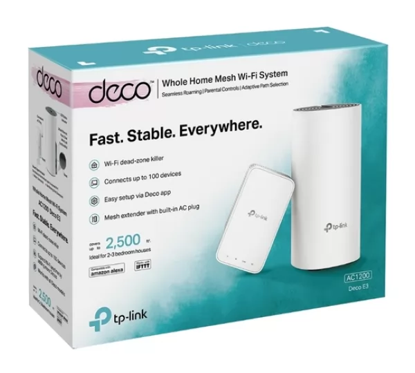 Wi-Fi Mesh система TP-Link Deco E3 (2-pack)
