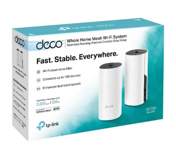 Wi-Fi Mesh система TP-Link Deco M4 (2-pack)