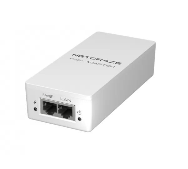 PoE Инжектор Netcraze PoE+ Adapter (NPA-150)