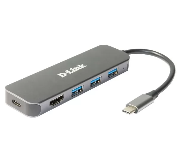 Адаптер Type-C D-Link DUB-2333/A1A