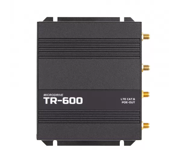LTE роутер MicroDrive Tandem TR-600 (cat.6, 2-sim, 100Mb/s, PoE In/Out)
